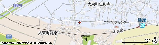 島根県雲南市大東町仁和寺1976周辺の地図