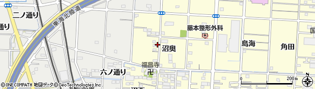 愛知県一宮市木曽川町門間沼奥60周辺の地図