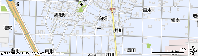 愛知県一宮市高田井川120周辺の地図