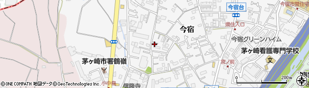 神奈川県茅ヶ崎市今宿614周辺の地図