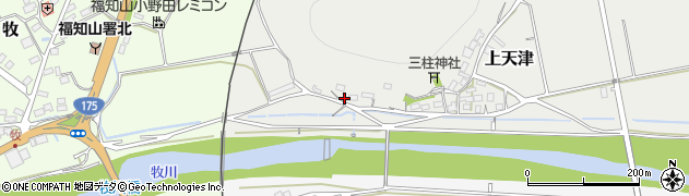 京都府福知山市上天津682周辺の地図