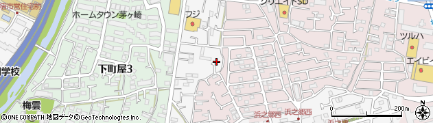 神奈川県茅ヶ崎市浜之郷712周辺の地図