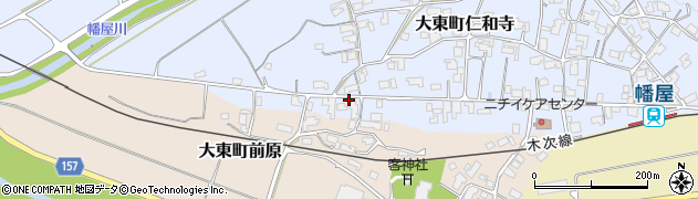 島根県雲南市大東町仁和寺1982周辺の地図