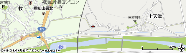 京都府福知山市上天津668周辺の地図