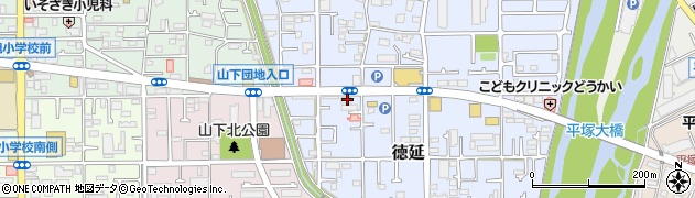 平塚信用金庫旭支店周辺の地図