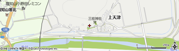 京都府福知山市上天津729周辺の地図