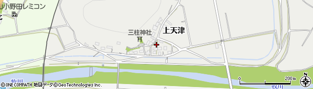 京都府福知山市上天津764周辺の地図