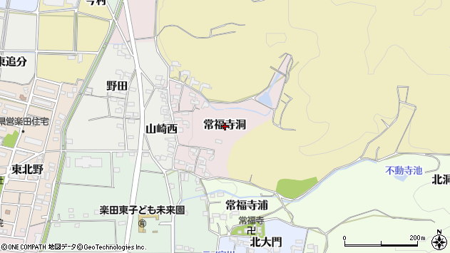 〒484-0825 愛知県犬山市常福寺洞の地図