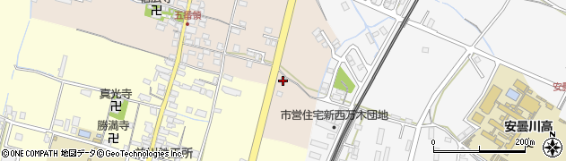 滋賀県高島市安曇川町五番領41周辺の地図