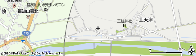 京都府福知山市上天津683周辺の地図