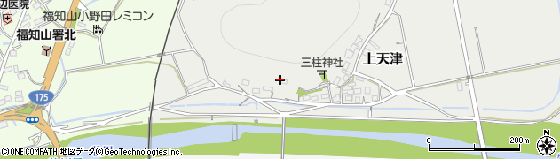 京都府福知山市上天津709周辺の地図
