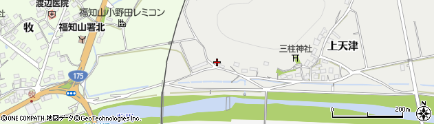 京都府福知山市上天津684周辺の地図