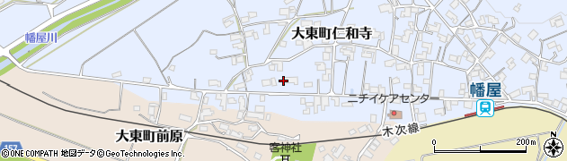 島根県雲南市大東町仁和寺1969周辺の地図