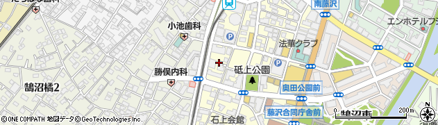 砥上公園周辺の地図