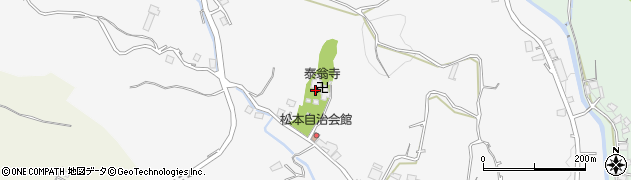泰翁寺周辺の地図