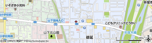神奈川県平塚市徳延753周辺の地図