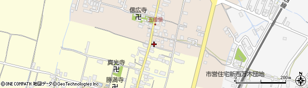 滋賀県高島市安曇川町五番領75周辺の地図