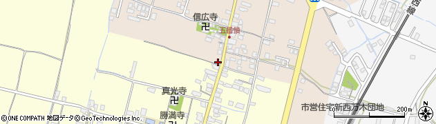 滋賀県高島市安曇川町五番領245周辺の地図