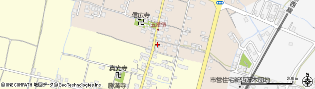 滋賀県高島市安曇川町五番領78周辺の地図