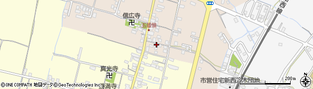 滋賀県高島市安曇川町五番領77周辺の地図