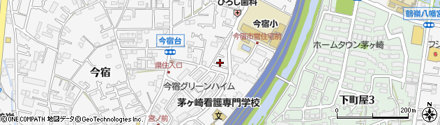 神奈川県茅ヶ崎市今宿333周辺の地図