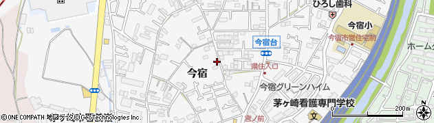 神奈川県茅ヶ崎市今宿664周辺の地図