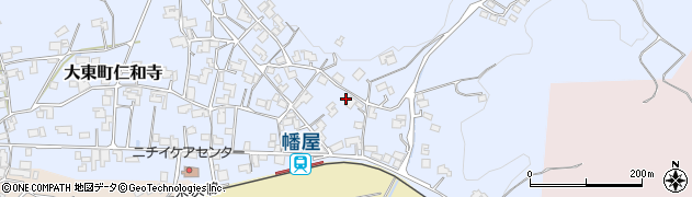 島根県雲南市大東町仁和寺1866周辺の地図
