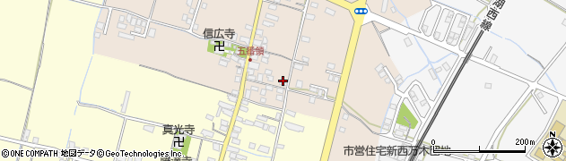 滋賀県高島市安曇川町五番領83周辺の地図