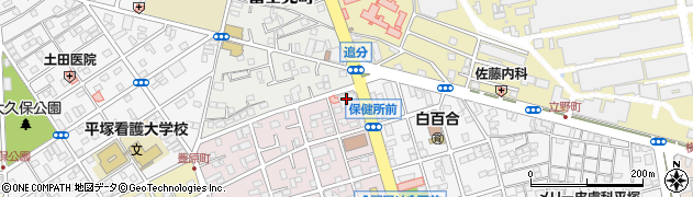 平塚信用金庫追分支店周辺の地図