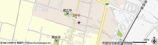 滋賀県高島市安曇川町五番領80周辺の地図