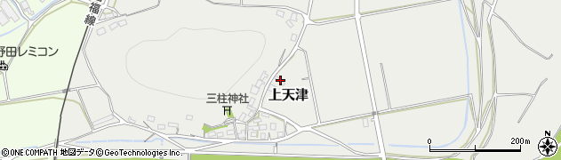 京都府福知山市上天津791-4周辺の地図