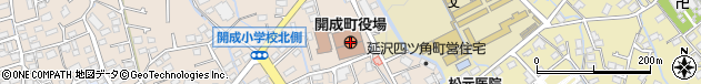 神奈川県足柄上郡開成町周辺の地図