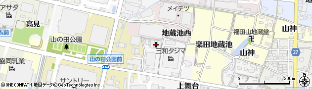 愛知県犬山市上舞台62周辺の地図