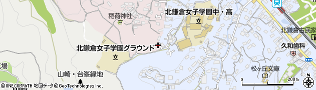 神奈川県鎌倉市台1815周辺の地図