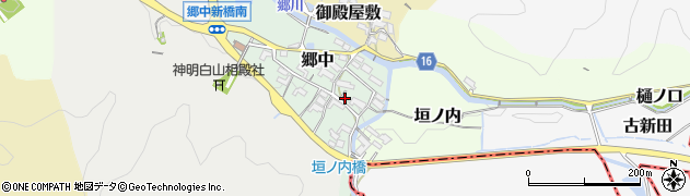愛知県犬山市郷中140周辺の地図