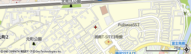 神奈川県藤沢市辻堂元町6丁目25周辺の地図
