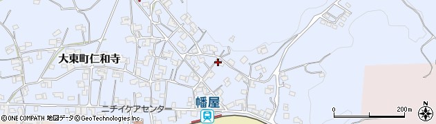 島根県雲南市大東町仁和寺1722周辺の地図