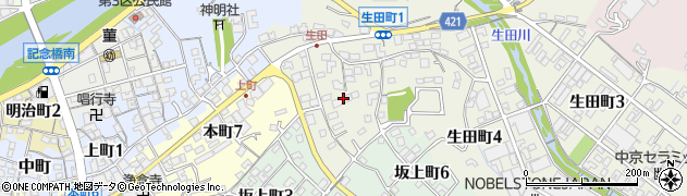 生田鍼灸治療院周辺の地図
