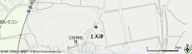 京都府福知山市上天津792周辺の地図