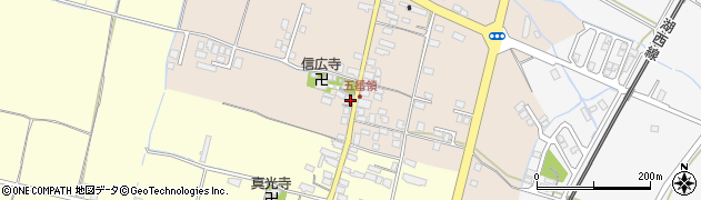 滋賀県高島市安曇川町五番領234周辺の地図