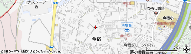 神奈川県茅ヶ崎市今宿693周辺の地図