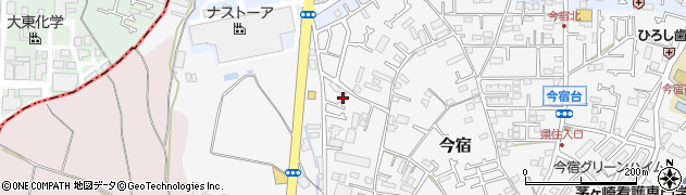 神奈川県茅ヶ崎市今宿808周辺の地図