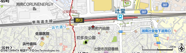 創研学院辻堂校周辺の地図
