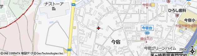 神奈川県茅ヶ崎市今宿686周辺の地図