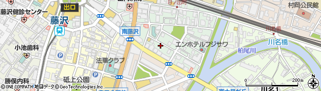 ダスキンサービスマスター南藤沢店周辺の地図