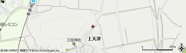 京都府福知山市上天津1020周辺の地図