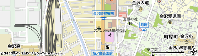 鍵交換の生活救急車　横浜市金沢区・受付センター周辺の地図