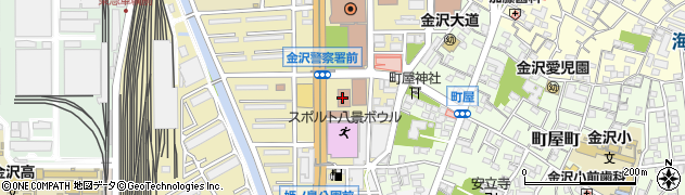 金沢警察署周辺の地図