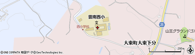 島根県雲南市大東町仁和寺2435周辺の地図