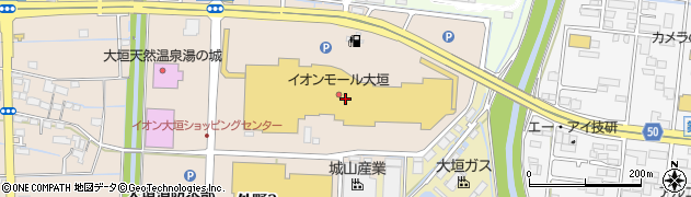 イオン大垣店周辺の地図